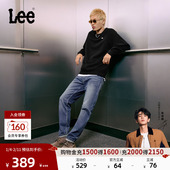 Lee726舒适直筒丹宁复古水洗蓝色男牛仔裤 张凌赫代言 休闲潮流