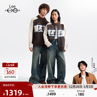 牛仔裤 25冬新宽松男女款 CHEN联名商场款 Lee IndiGO × ANGEL