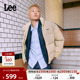 立领小Logo徽标男女同款 Lee2026巨好看 羽绒服舒适版 休闲面包服