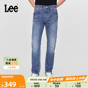 Lee24春夏新品 LMB100731 休闲男牛仔裤 731舒适中腰锥形蓝色五袋款