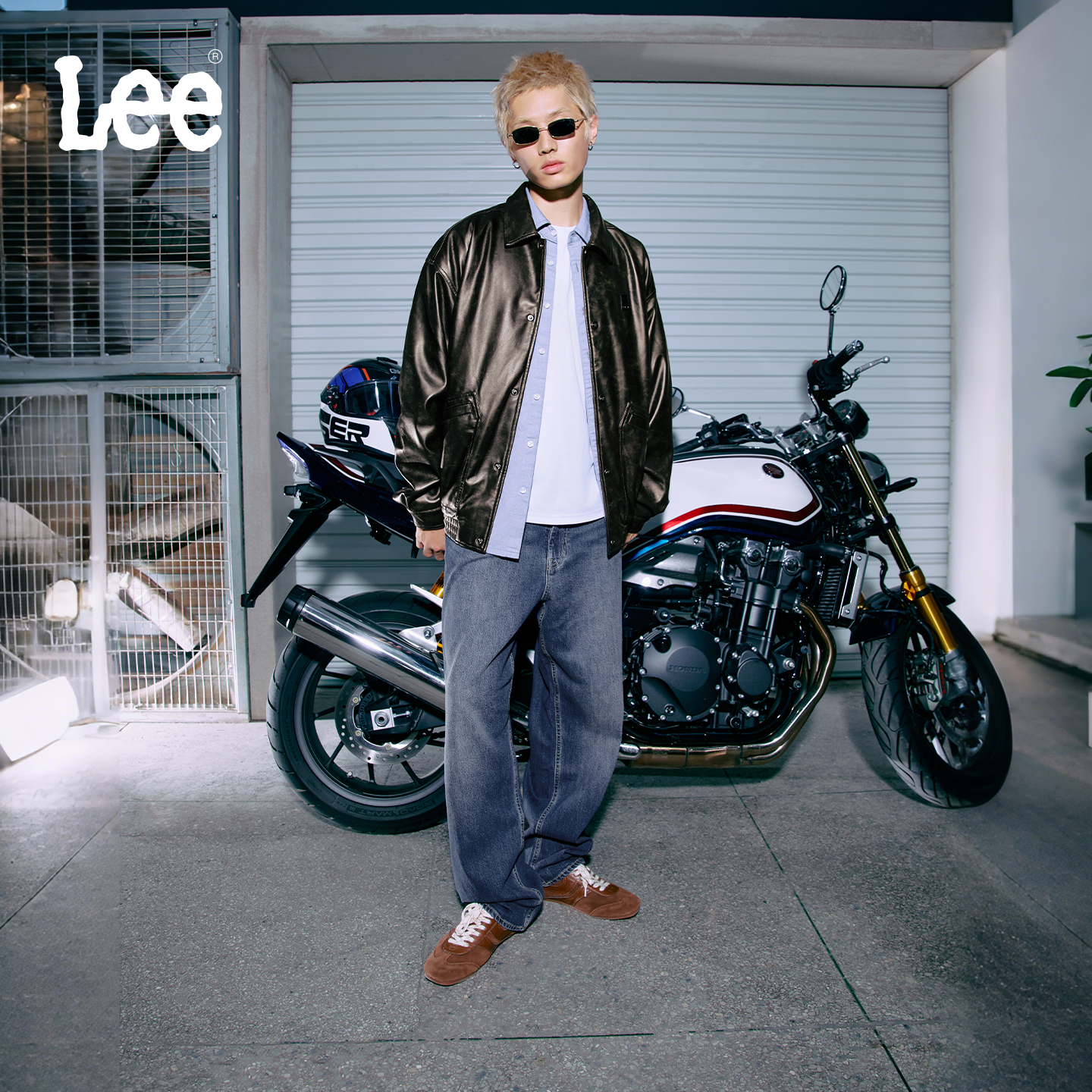 761宽松中腰阔腿