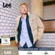 休闲面包服 立领小Logo徽标男女同款 Lee2026巨好看 羽绒服舒适版