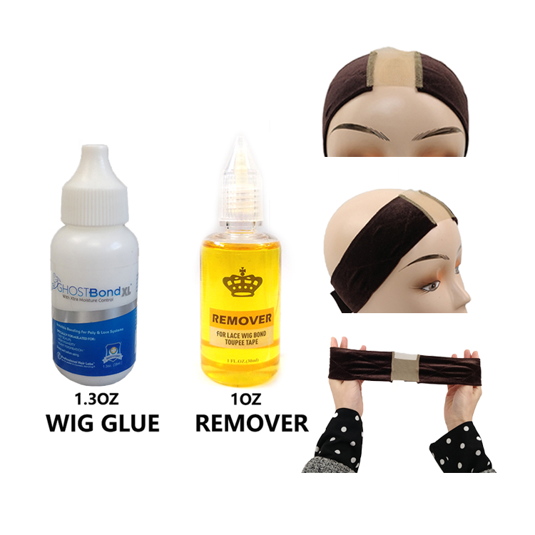 Ghost bond Lace wig glue+remover+hair band假发胶水去胶液发带