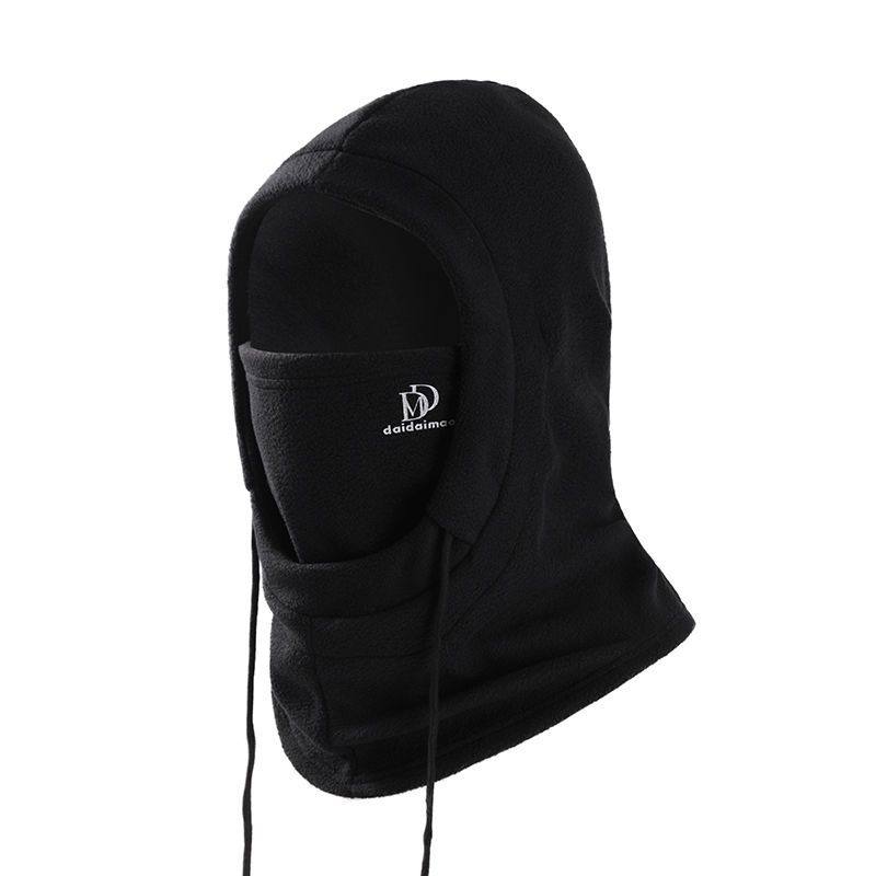 秋冬季保暖口罩男士防风头套摩托车骑行头盔内衬护脸防寒全脸面罩