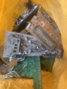 1KG 进口拆机功放杂板 前级信号板 断板PCB 报废线路板拆机电路板