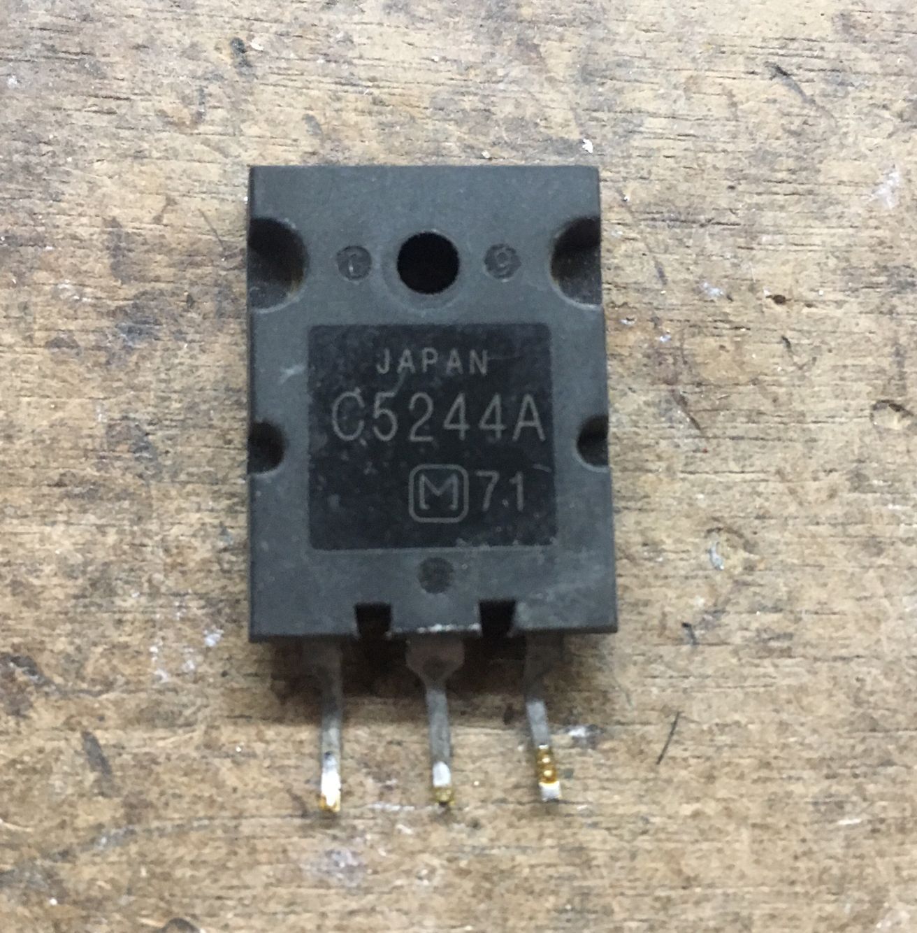 2SC5244A C5244A C5244 高清电视行管 进口原字拆机测好1600V 30A