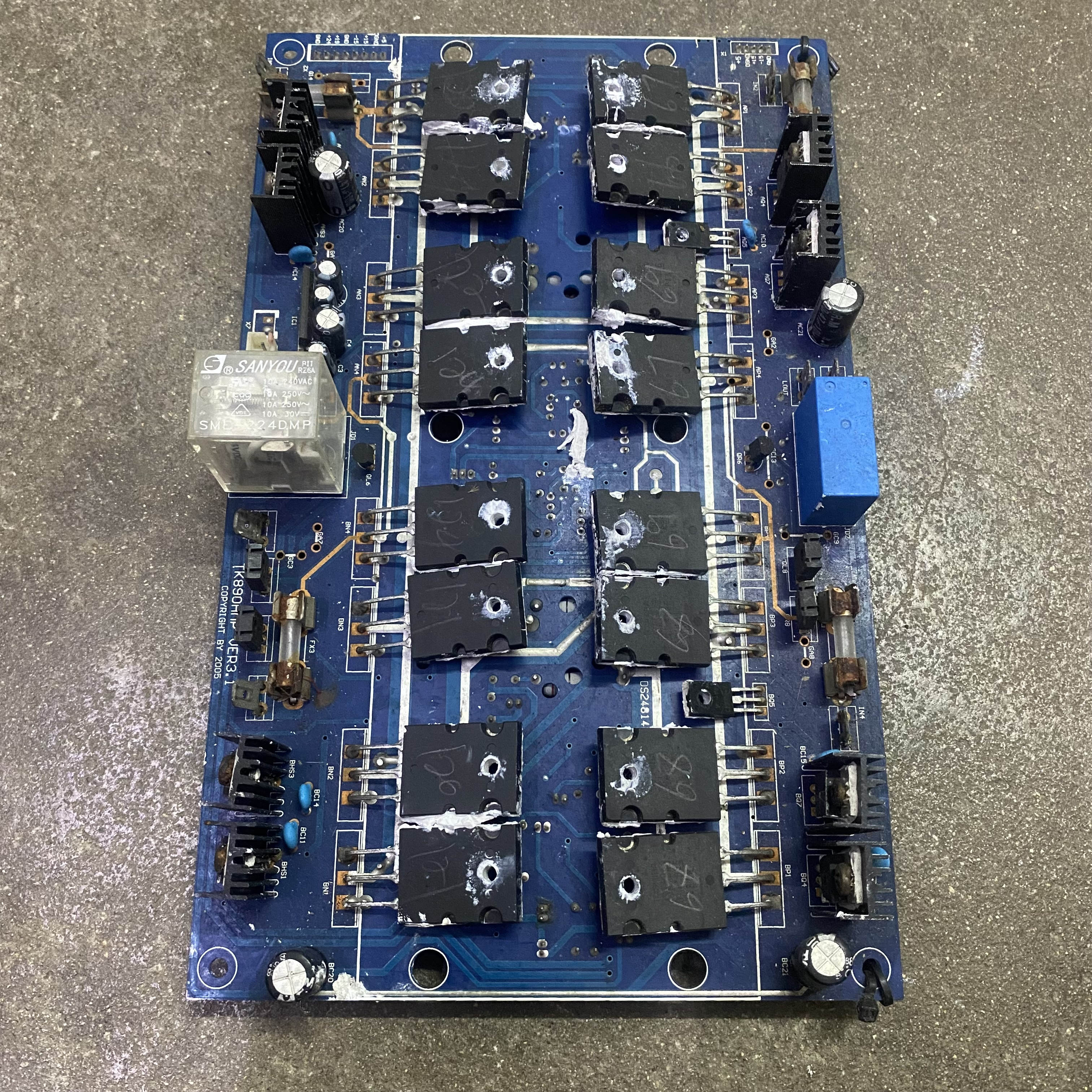 当材料卖不包用 拆机功放板 东芝管5200 1943