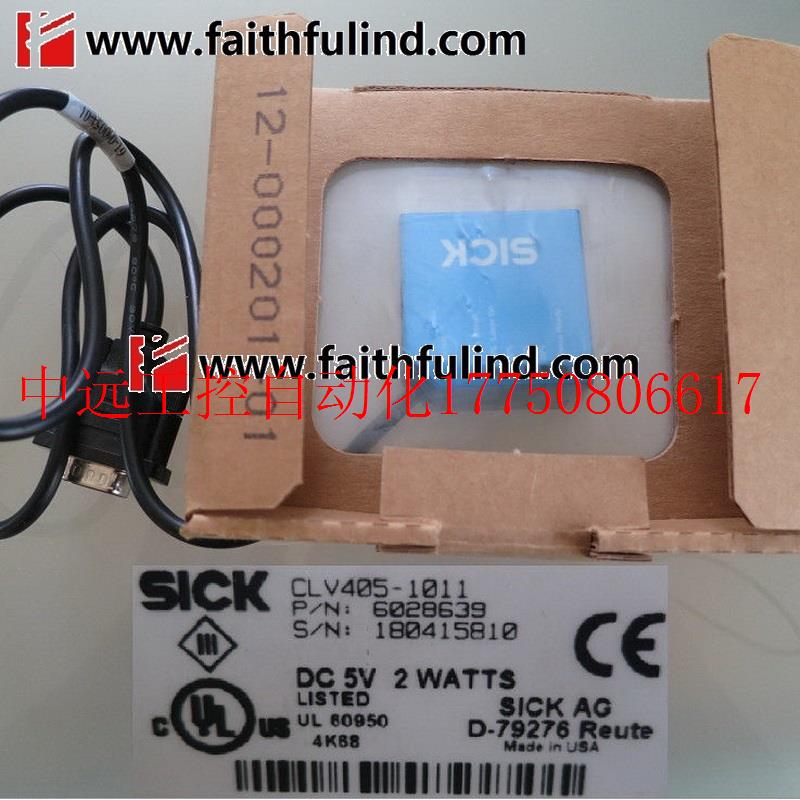 议价Sick CLV405-1011西克条码阅读器工业条码识别感测器 60现货