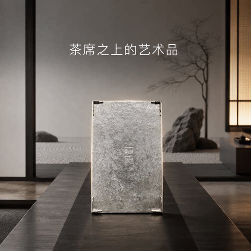 纯锡茶盘功夫茶小品精致手工质感精品