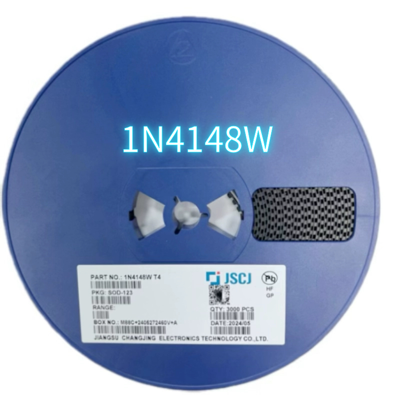 1N4148W 丝印T4 包邮3000只 开关二极管SOD-123 塑封1206全新现货