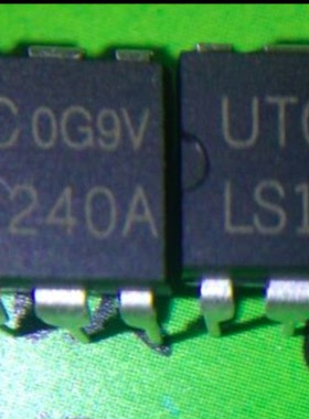 UTC1240A 电话集成芯片 LS1240 电话机IC原装UTC/ 友顺直插8个脚