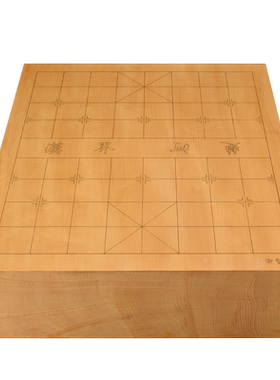 象棋棋盘香榧木实木独木
