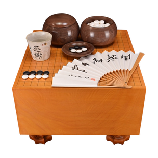 御圣围棋墩日本香榧棋墩6.7寸本榧山川碁磐店小村典生遗作86720