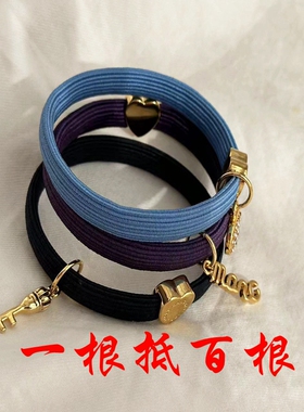MJ发绳合金欧美百搭高端耐用弹力