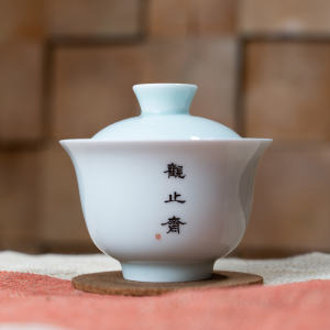 定制功夫茶具景德镇品茗杯