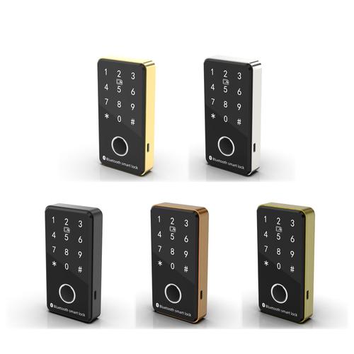 蓝牙联网电子感应密码指纹柜门磁卡锁健身房台球储物更衣柜智能锁