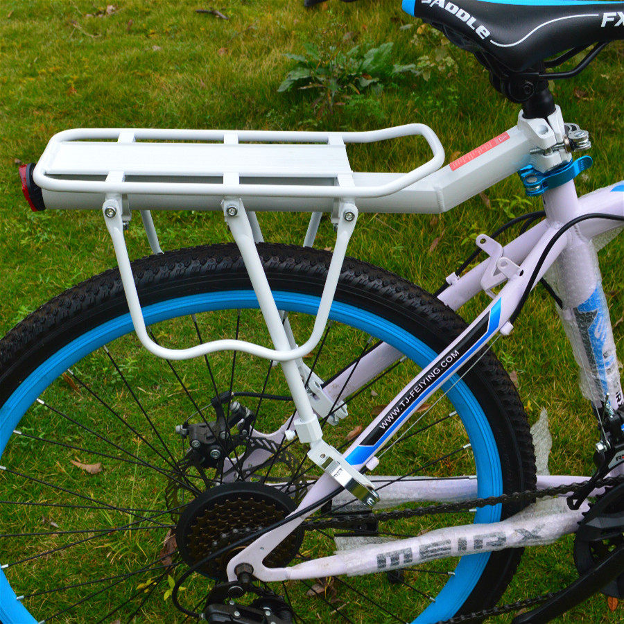 快拆式自行车货架铝合金山地车后座可载人单车尾架装备配件