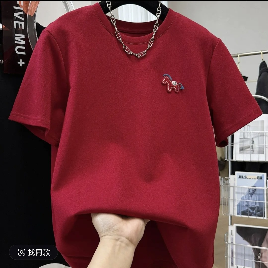 【升级版】重磅全棉T恤短袖男女同款