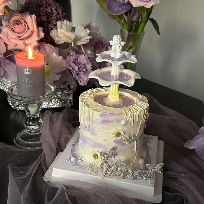 520情人节蛋糕装饰插件许愿池