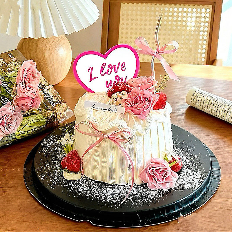 2.14情人节蛋糕装饰爱心卡片蝴蝶结丝带情侣表白插件插牌鲜花蛋糕,节庆用品/礼品,节日装扮用品,淘宝优惠券,粉丝福利购,淘宝优惠卷