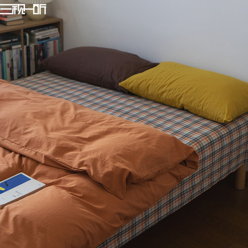 色织非印染丨色织水洗棉四件套