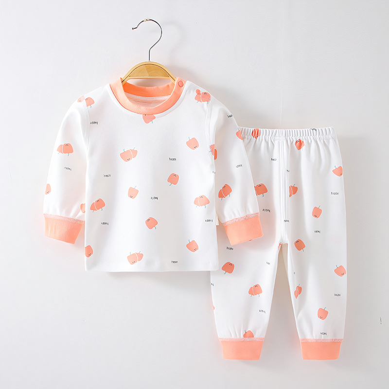 秋季宝宝衣服分体套装婴儿秋衣纯棉8男宝早秋5婴幼儿睡衣6女宝7月