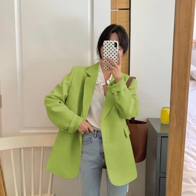 小个子高级感炸街休闲西服女上衣