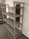 JIWINS货架仓库多功能厨房货架塑料层架环保不锈层架多层四层货架