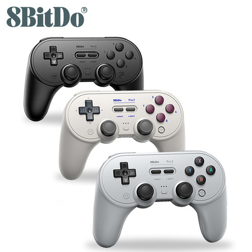 八位堂Pro2无线蓝牙游戏NS手柄震动体感连发Mac电脑Steam安卓手机 - 封面