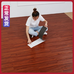 5平方-家用自粘地板贴PVC地板革加厚耐磨防水泥地直接铺地板贴纸