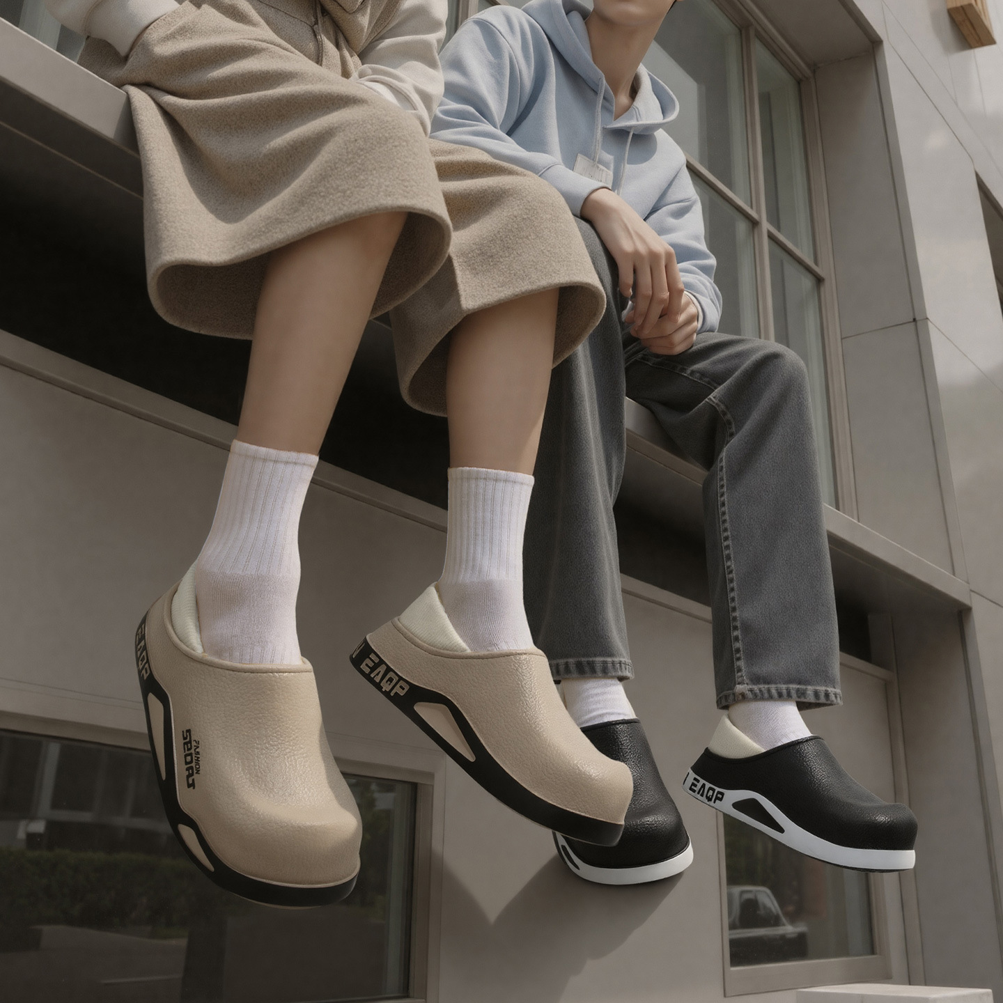 棉鞋鞋壳男冬2025新款室内家居防滑保暖居家用包跟软底冬款毛拖鞋