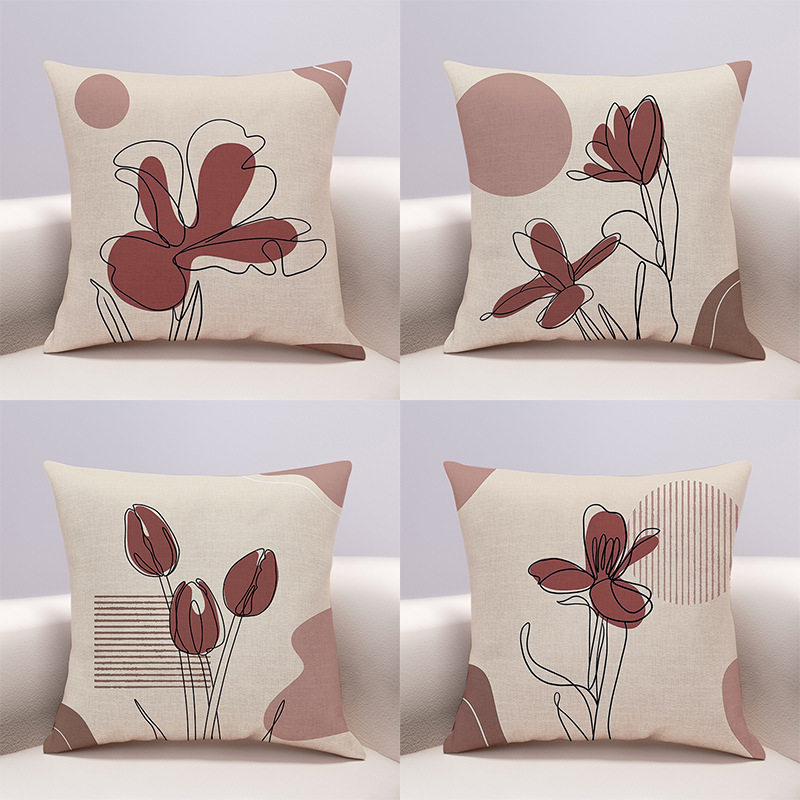 北欧几何绿色抱枕清新沙发靠枕现代椅子靠背线条抱枕套客厅靠垫套,居家布艺,靠垫/抱枕,淘宝优惠券,粉丝福利购,淘宝优惠卷