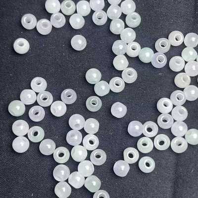 【大孔】冰种巴山翠眼散珠