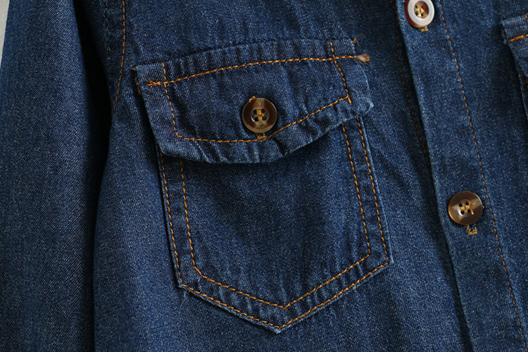 Chemise fille à manche longue - Ref 2085325 Image 3