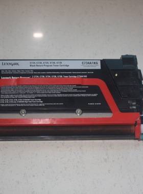 适用 Lexmark C734 C736 X734 X736 X738 C734A1KG  粉盒  