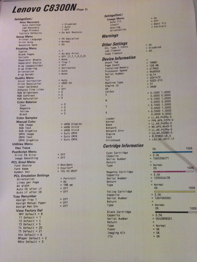 Lenovo C8300  C8700  MC8300DN  显影仓    LD4683 显影单元