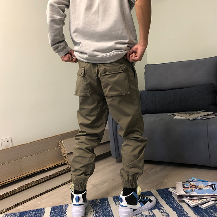 石头加绒抽绳本色日系