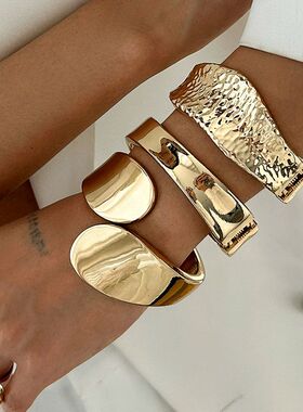 欧美跨境Bracelet夸张叶子复古