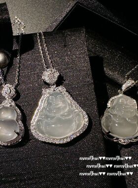 荔枝冻白玉项链玉髓妃子笑髓项链