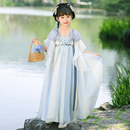 汉服女童夏季2025新款