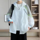初高中学生防晒衣男青少年冰丝超薄款 户外宽松透气防晒服 外套夏季