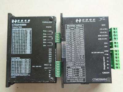 拆机 迅驰 57两相步进电机驱动器CTD2H556M/CTM2H860M 功能正常议