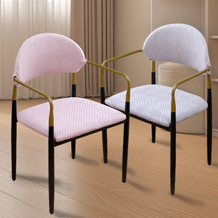 弹力餐椅套罩轻奢高级感酒店洽谈家用茶桌主人椅扶手靠背椅子套