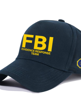 FBI特工棒球帽户外遮阳帽子