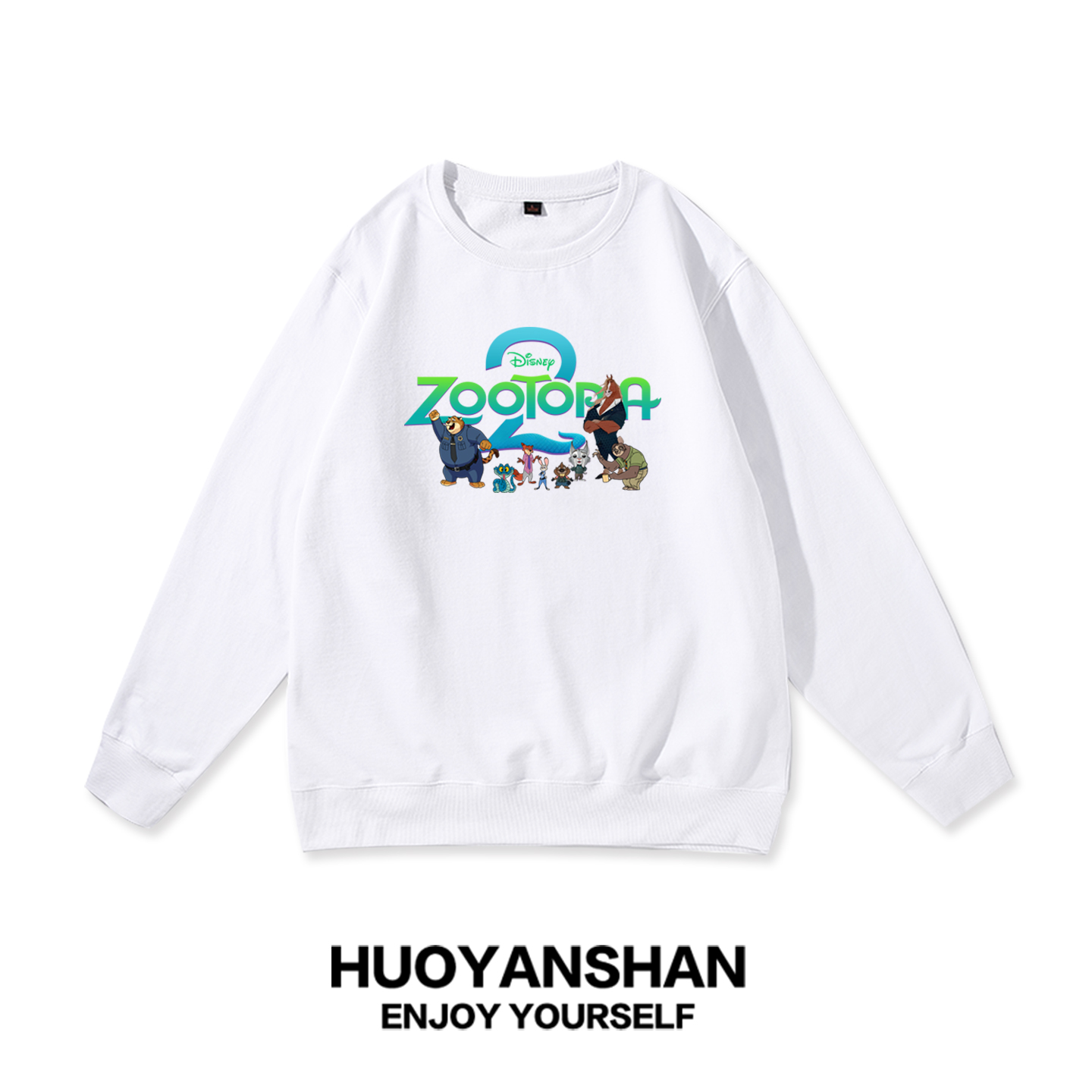 疯狂动物城2卫衣男女zootopia2电影周边情侣帽衫朱迪尼克长袖上衣