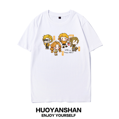 MBTI短袖T恤纯棉宽松情侣装