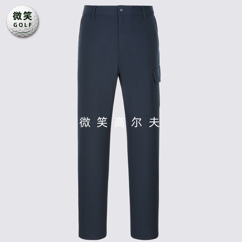 高尔夫男士口袋防风修身运动长裤