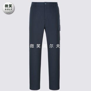 2025冬新品韩国代购GFORE高尔夫球裤男士口袋防风修身运动长裤子