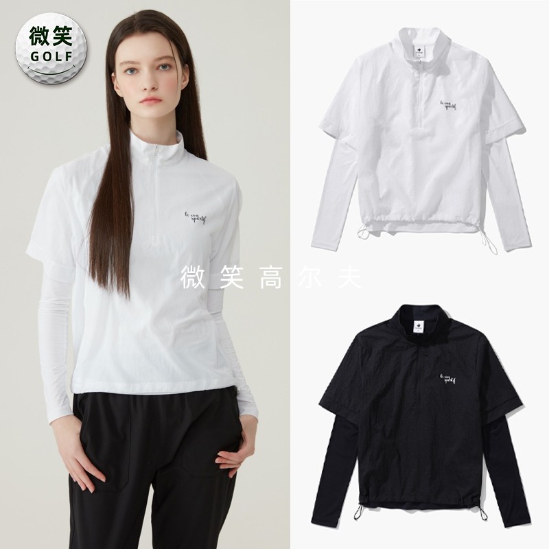 高尔夫女士层叠冷感运动长袖T恤