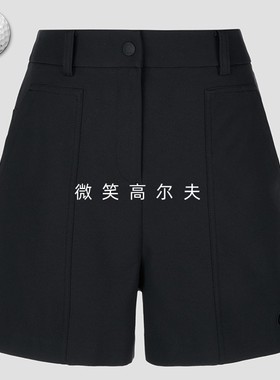 2025夏新品韩国代购GFOR*高尔夫女士松紧腰柔软舒适口袋运动短裤